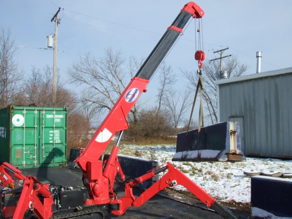 Talk about the weather: Outdoor workplace safety for mini crawler cranes.